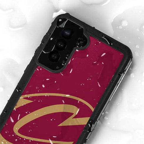 NBA Cleveland Cavaliers Large Logo Galaxy S24 Waterproof Case